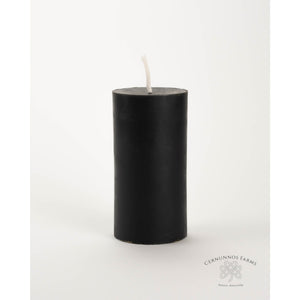 Beeswax pillar candle