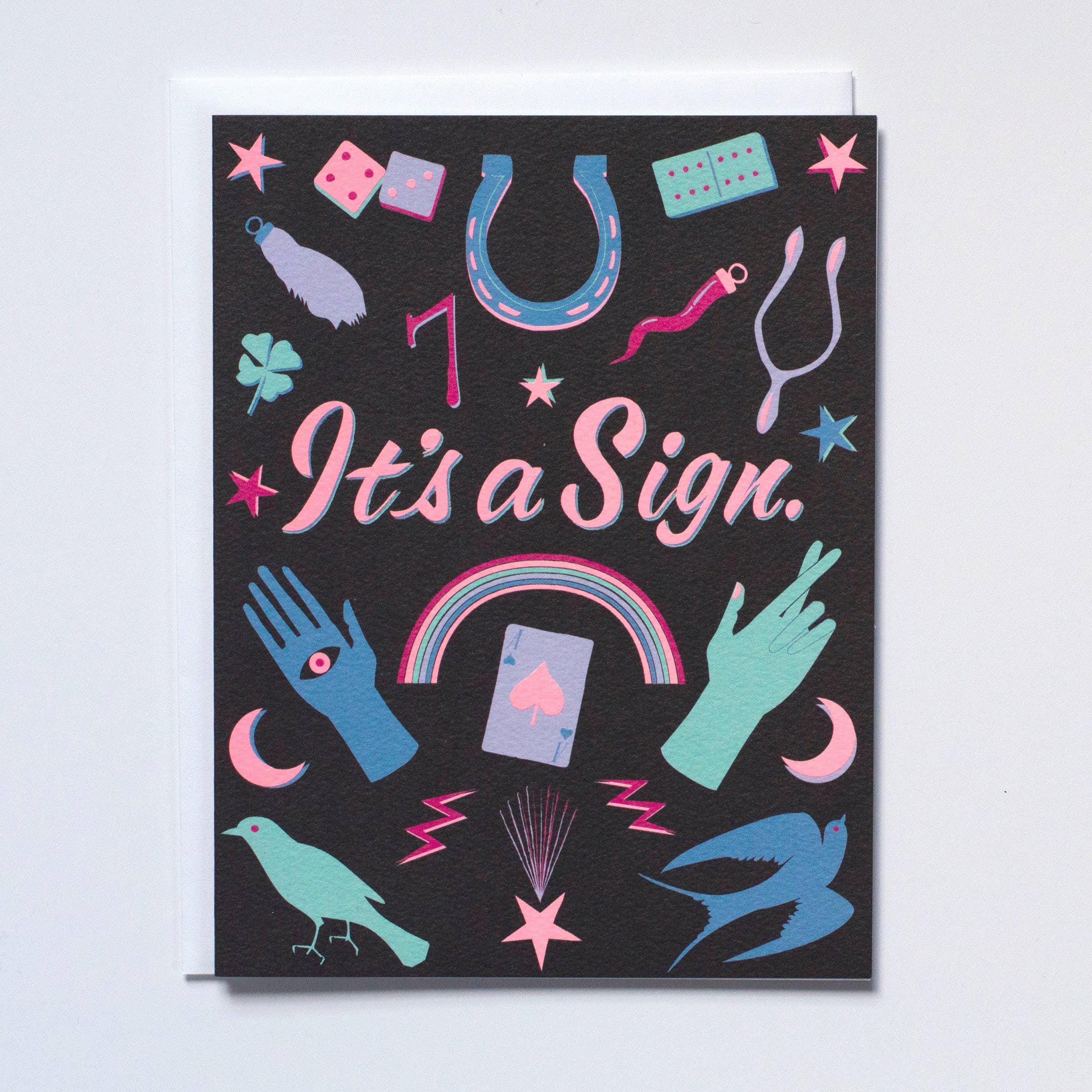 It's A Sign Note Card